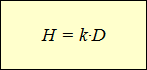 Формула для определения биологического действия ионизирующего излучения. 